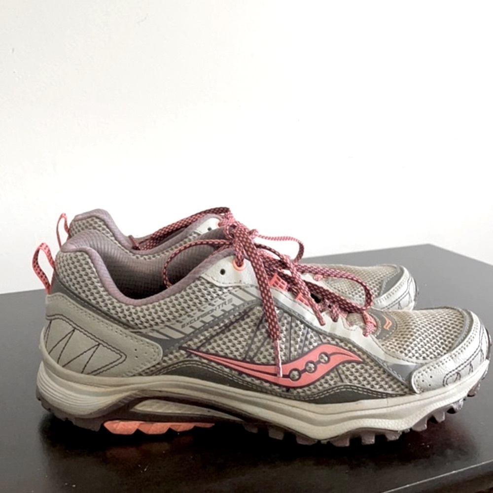 Saucony Grid Excursion TR9 gray shoes size 9